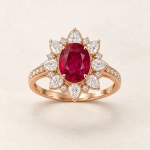 Aurora Ruby Ring