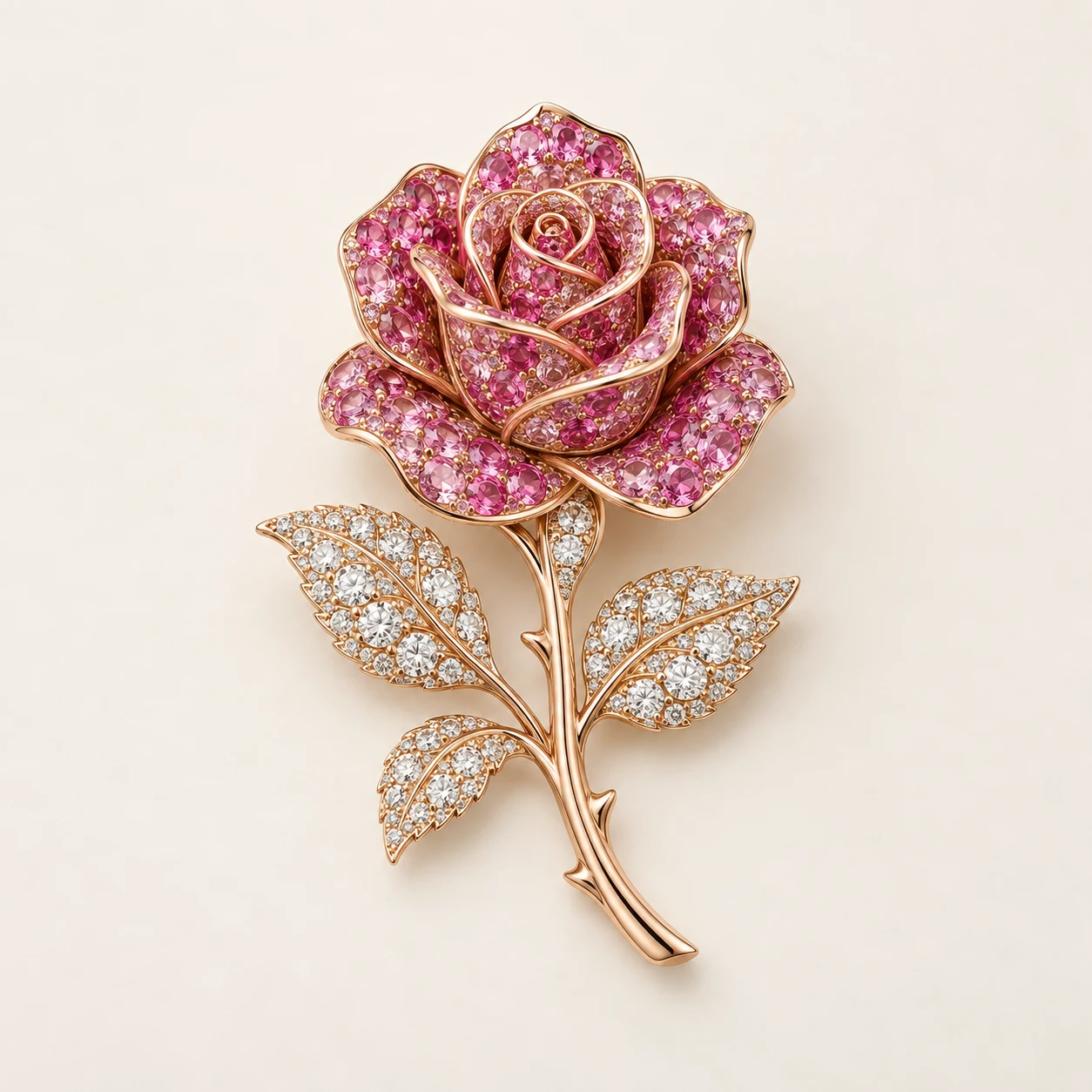 Rose Brooch
